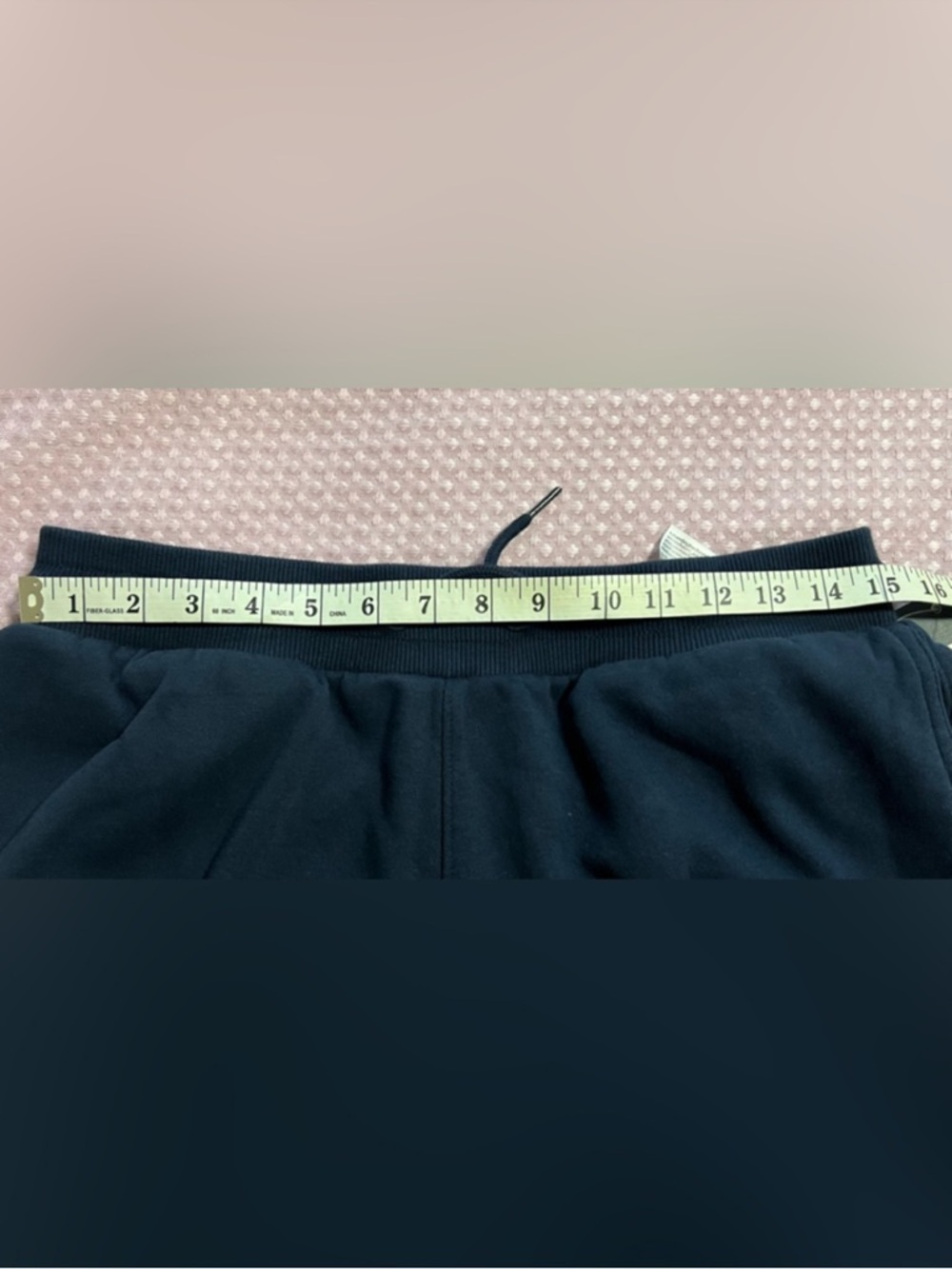 Tommy Hilfiger Navy Blue Track Joggers with Script Logo - Picture 4 of 10